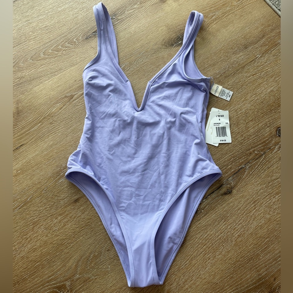 NWT L*space One Piece Swimsuit - Coco Wisteria
